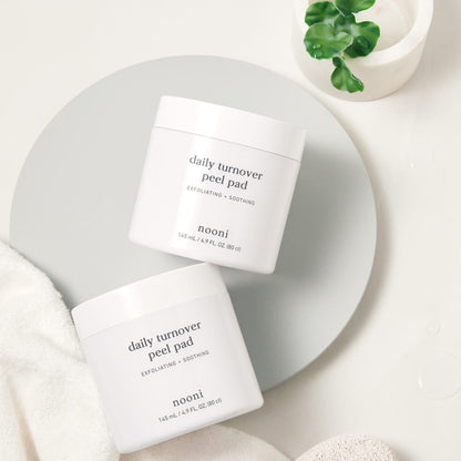 nooni Daily Turnover Peel Pad 145ml - Elure