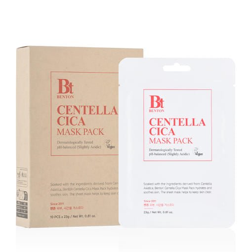 Centella Cica Mask Pack 23g x 10ea - Elure
