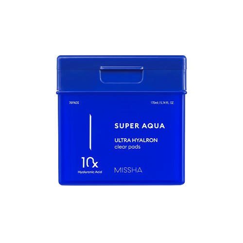 Super Aqua Ultra Hyalron Clear Pads 170ml/70pads - Elure
