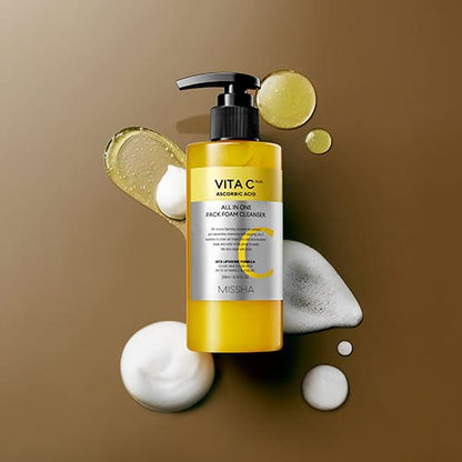 Vita C Plus All In One Pack Foam Cleanser 200ml - Elure
