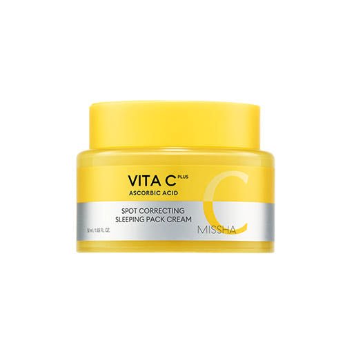 Vita C Plus Spot Correcting Sleeping Mask Pack Cream 50ml - Elure